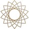 Ekena Millwork Eleanor Wood Fretwork Pierced Ceiling Medallion, Hickory, 16"OD x 6 1/8"ID x 3/8"T CMWP16X16X0375EAHI - alternate 1